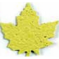 Seed Paper Shape Bookmark - Maple Leaf Style 2 Shape